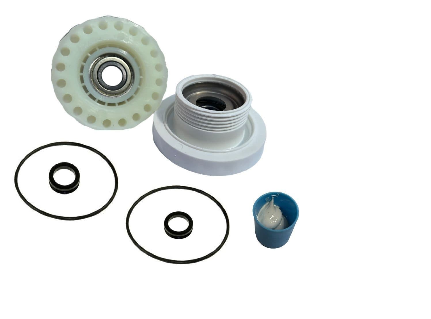 🔩 Alternativní ložiskové domky (sada 2 ks) do praček AEG Electrolux Zanussi (4071430963+4071430971)