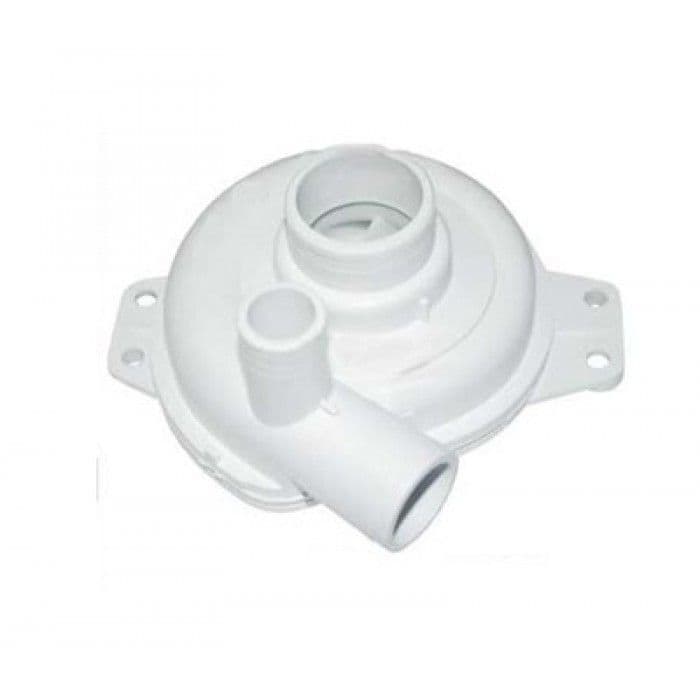 🔩 Přiruba čerpadla k myčce nádobí Gorenje Mora Whirlpool Indesit Smeg – 690071087, 481290508165