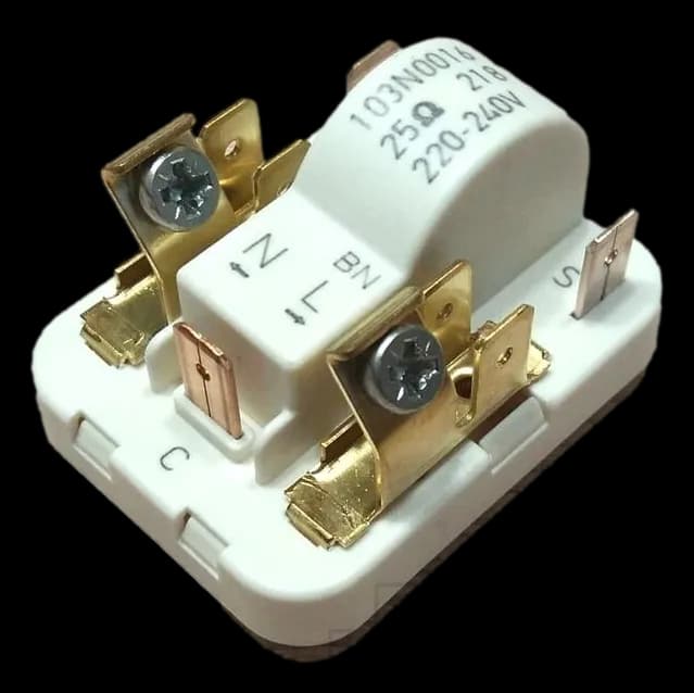 ⚡ Relé rozběhové Danfoss 103N0016 PTC pro lednice a mrazničky FR / NL / PL / SC / TL ⚡