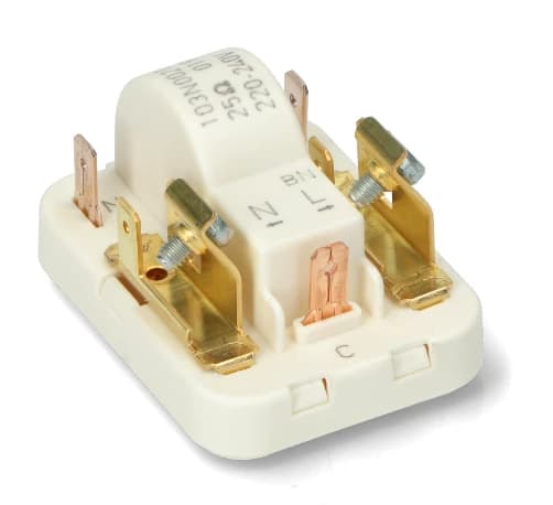 🔌 Relé kompresoru, 230V, 25 OHM, FASTON 4,8 mm 103N0021 Danfoss