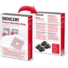 🧹 SÁČKY SVC 8 (5ks) SENCOR – kvalitní náhradní sáčky z mikrovláken