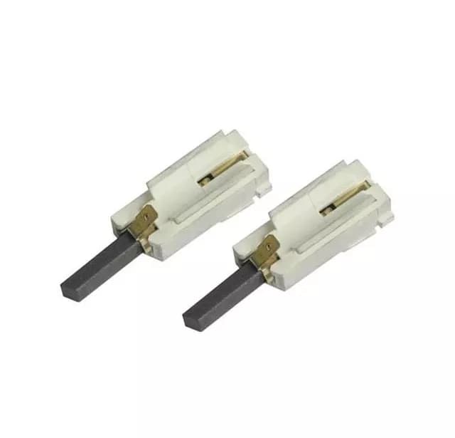 🛠️ Sada uhlíků do pračky 5x10 mm, 2 ks, faston 4,8 mm, Hotpoint (1600474)
