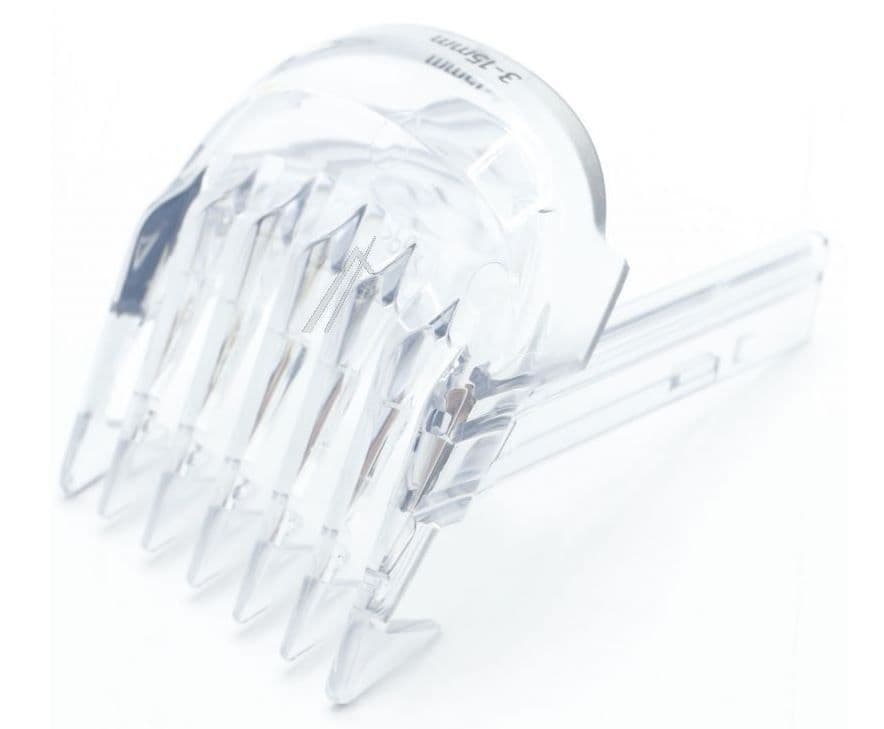 💇‍♂️ Plastový nástavec na zastřihovače vlasů 3–15 mm Philips Saeco – 422203633281