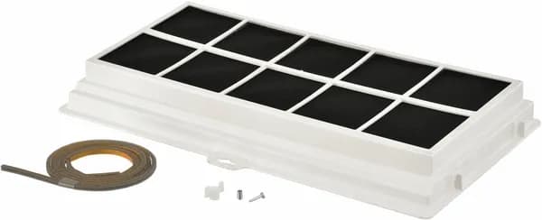 🧊 Uhlíkový filtr 442 x 198 x 50 mm / 44,2 x 19,8 x 5 cm do odsavače par Bosch Siemens (00460478)
