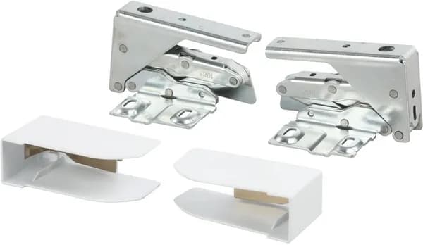 🚪 Pant, závěs dveří, horní + spodní + 2x kryt chladniček Bosch Siemens (00653289)
