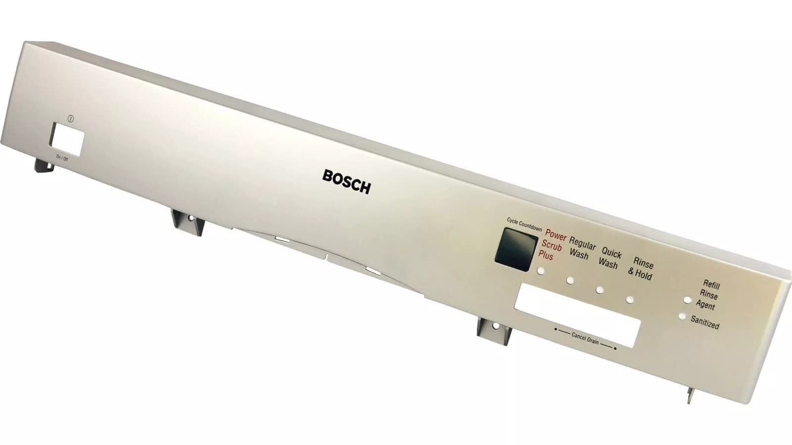 🛠️ Rám panelu, nerez myček nádobí Bosch Siemens (00663754)