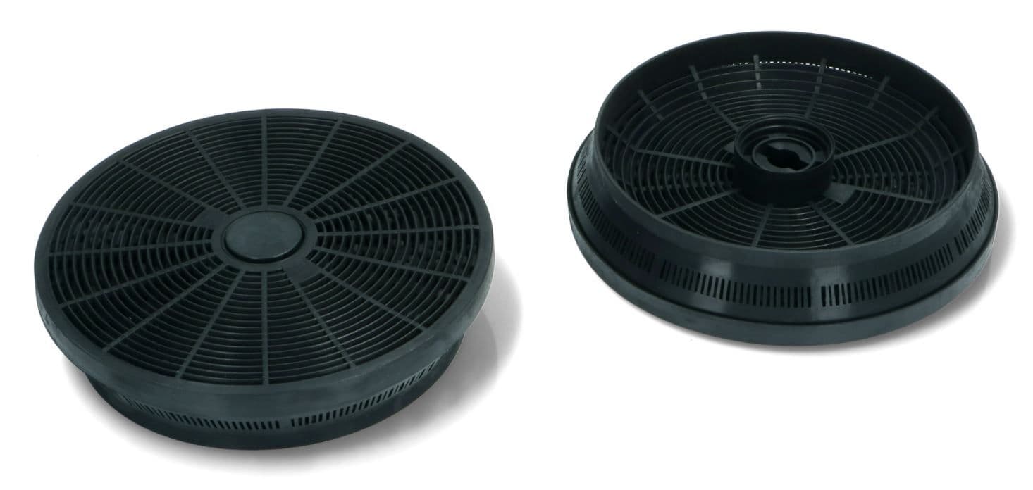 🟢 GOR180180 Uhlíkový filtr k odsavači par O 130mm – 2 ks 130x130x50 mm do digestoří Gorenje Mora (180180)