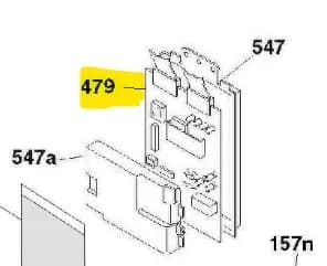 🧠 Řídící modul do praček Candy Hoover – 43010865