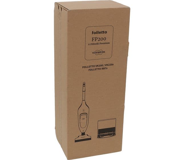 Filtračné vrecká Premium FP200-RB7 do vysávača Vorwerk Kobold (6 ks)