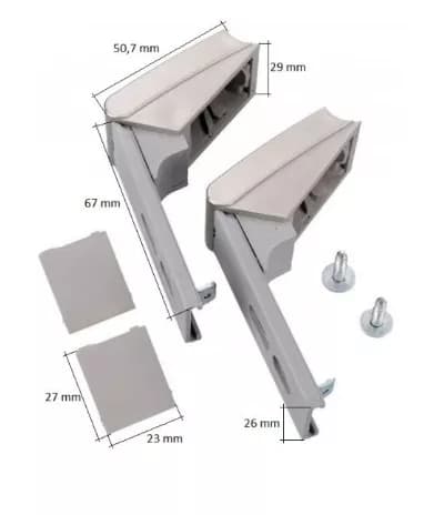 🔧 Set pro opravu madla dveří do chladničky Liebherr – 959018000
