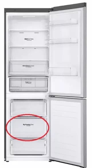 🧊 Prostřední šuplík do mrazničky LG – AJP75615006