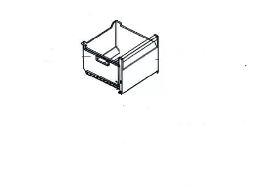 🧊 Šuplík do mrazničky Whirlpool Indesit – C00610485 (390 × 216 mm)