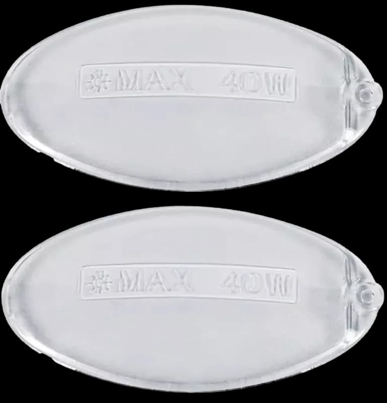 💡 Plastová krytka osvětlení do odsavače par 100 x 54 mm (50248796000)
