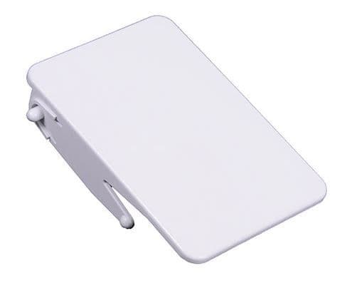 🔩 Klapka předních dvířek vypouštěcího filtru do praček AEG Electrolux Zanussi (1327828008)