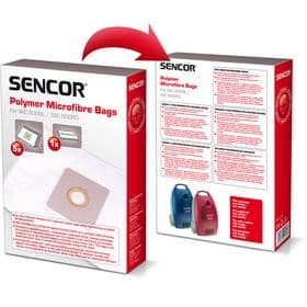 🧹 SÁČKY SVC 600 (5ks) SENCOR – mikrovlákenné sáčky pro vysavače